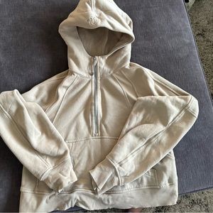 Scuba Oversized Half-Zip Hoodie